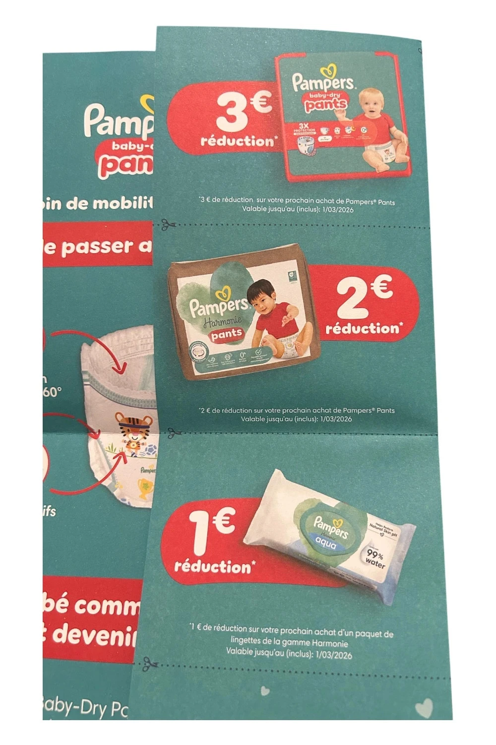Lote de 2 fraldas tamanho 4 Pampers – photo 9